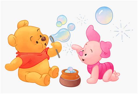 Baby Winnie The Pooh And Piglet Hd Png Download Transparent Png