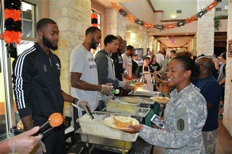 Spurs Played Wheelchair Basketball Served Lunch For San Antonio Wounded Warriors