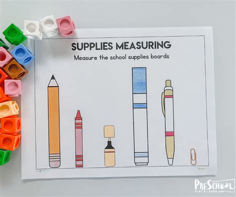 Measurement Activities For Kids
