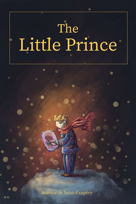 reimagining cover of the little prince on behance