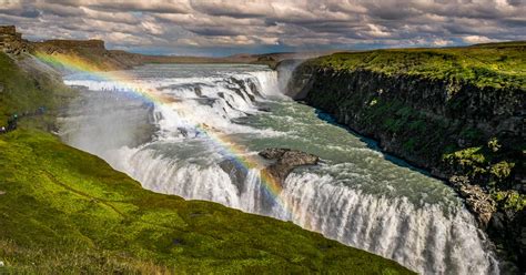 Gullfoss Waterfall Icelands Golden Circle Arctic