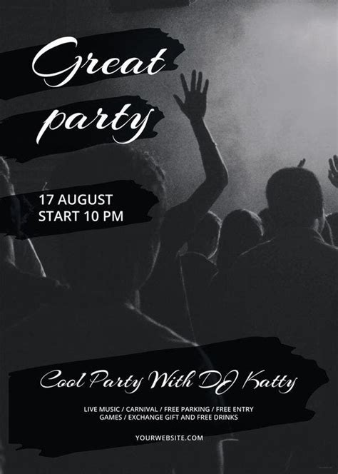 38 Party Flyer Templates Free Psd Ai Eps Format Download Free
