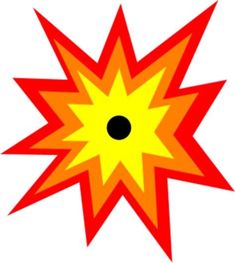 Clipart Of Uploaded Explosion And Blast Effect Gas Cylinder Blast