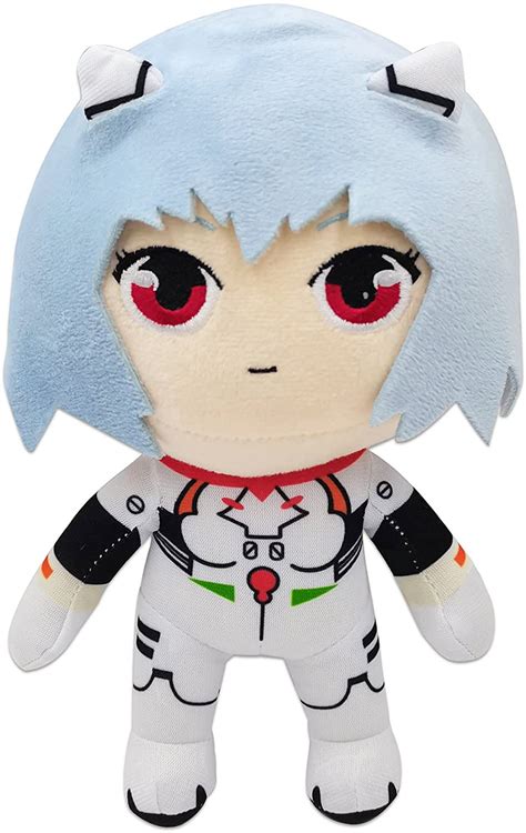 8 Ayanami Rei Great Eastern Evangelion Plush Stuffed Soft Doll Toy