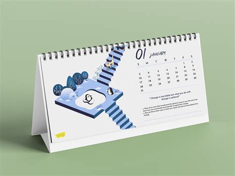Aesthetic Calendar Illustrated Monthly Calendar Mental Etsy