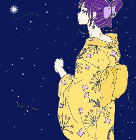 Anime Girl Kimono By Isabella123456789 On Deviantart