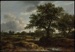 Jacob van Ruisdael | Landscape with a Village in the Distance | The ...