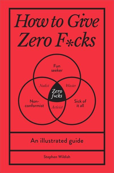How To Give Zero Fcks By Stephen Wildish Penguin Books New Zealand