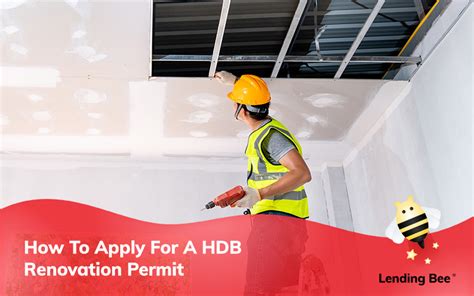 How To Apply For A Hdb Renovation Permit And Check The Status