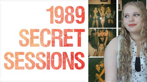 1989 Secret Sessions Swift Sound Off Youtube