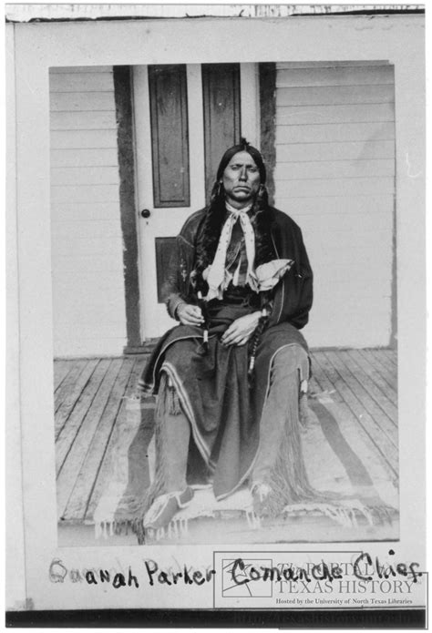 Quanah Parker Comanche Chief The Portal To Texas History