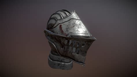 Knight Helmet 3d Model