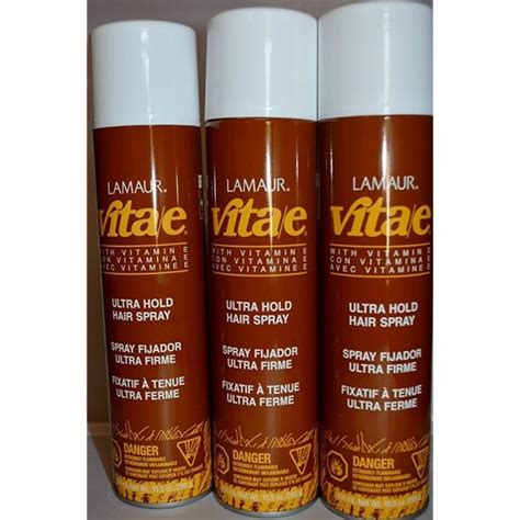 Zotos Lamaur Vita E Ultra Hold Professional Hairspray 3 Pack