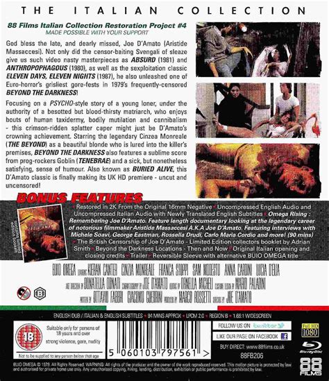 Blu Ray And Dvd Covers Films Italian Collection Uk Blu Ray