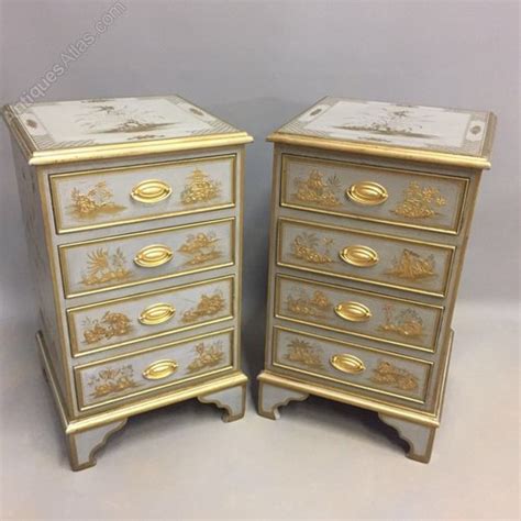 Pair Of Chinoiserie Side Cabinets Antiques Atlas