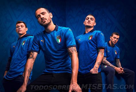 A equipe é uma das seleções de futebol masculino mais bem sucedidas na história das copas do mundo. Nova Camisa da Seleção Italiana