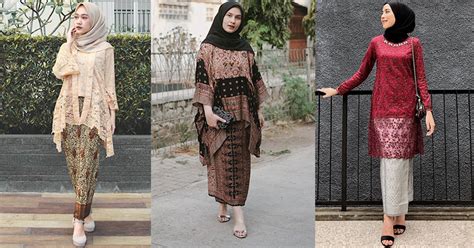 Unch banget ya lengan bajunya? 15+ Trend Terbaru Model Baju Kondangan Hijab 2019 - Jalen Blogs