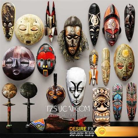 Desire Fx 3d Models Mask Display Collection