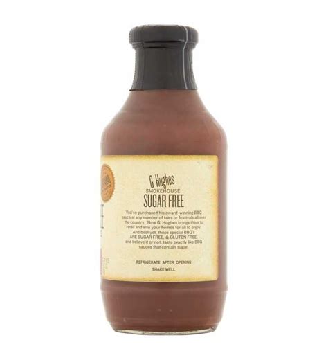 Gia Brands G Hughes Smokehouse Bbq Sauce 18 Oz