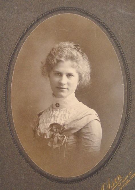 Vintage 1900s Edwardian Victorian Woman Photograph Black And White