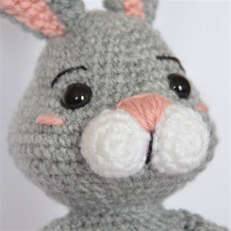 Crochet Pattern Peter The Bunny Amigurumi Doll Stuffed Doll Easy