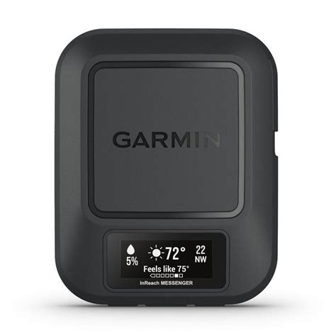 Garmin Inreach Messenger Compact Satellite Communicator With Gps Black