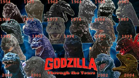 Godzilla Through The Years English Version By Cupcakekumi On Deviantart
