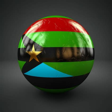premium ai image flag of south sudan high quality 4k
