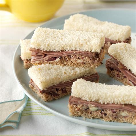 Roast Beef Finger Sandwiches Recipe How To Make It