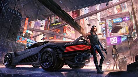 1920x1080 Resolution Keanu Reeves Cyberpunk 2077 Art 1080p Laptop Full