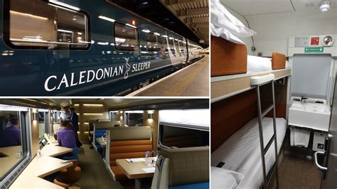 The New Caledonian Sleeper Train From London To Scotland Youtube