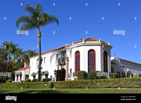 FULLERTON, CALIFORNIA - 21 DEC 2022: Muckenthaler Cultural Center, The