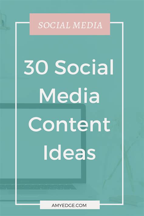30 Social Media Content Ideas For Online Businesses For Instagram