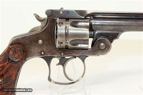 Fine 1880s Antique Smith And Wesson 38 Sandw Double Action Double Action