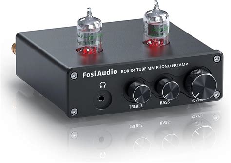 Jp Fosi Audio Box X4フォノプリアンプ＆ヘッドフォンアンプ Jan5654w真空管搭載 Mmターンテーブル用 家電＆カメラ