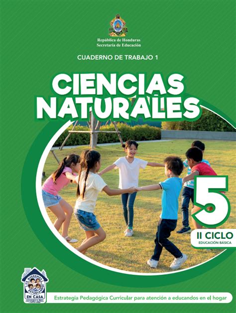 Cuaderno De Trabajo De Ciencias Naturales 5 Quinto Grado Honduras Hot