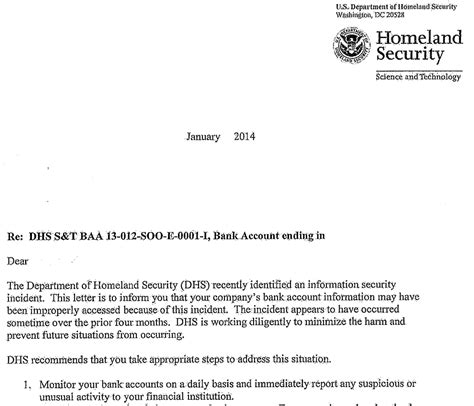 Change of signature for my a/c no. DHS Alerts Contractors to Bank Data Theft — Krebs on Security