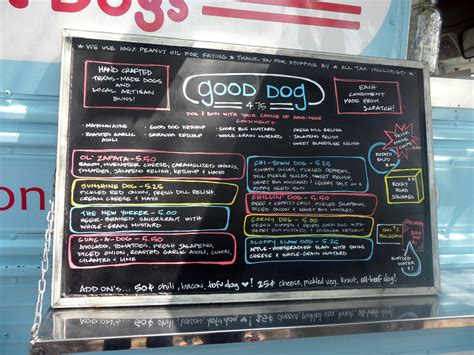 Houston Food Truck Foodie Good Dog Hot Dog