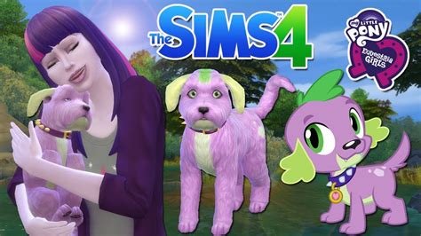 Spike My Little Pony Eg Create A Pet The Sims 4 Cats And Dogs Youtube