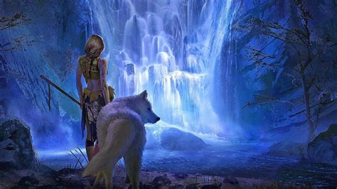 Wolf Magic Begin Now Wallpapers Wolf Background Images