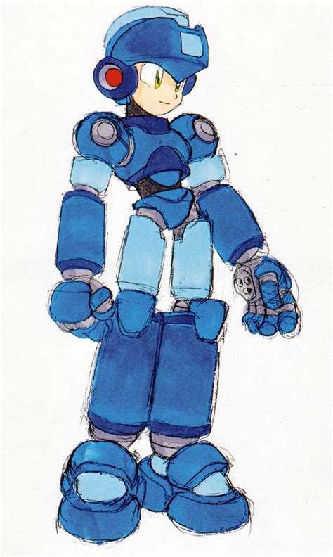 Rockman Corner Original Mega Man Legends Concept Art Preserved By
