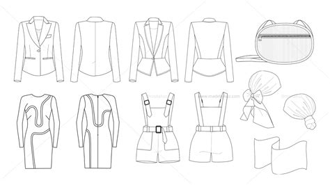 Design Fashion Cad Illustration Flats Technical Drawings Lupon Gov Ph