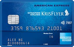Singapore airlines credit card bin list. American Express Singapore Airlines KrisFlyer Credit Card