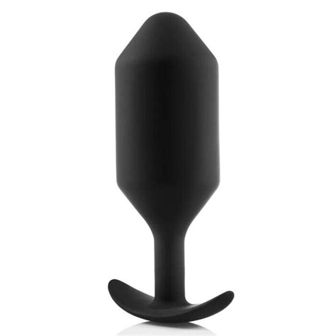 b vibe black wearable weighted snug plug 6 huge butt plug solo couple anal play ebay