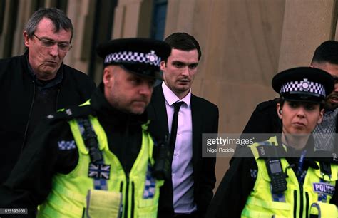 Footballer Adam Johnson Leaves With His Father Dave From Bradford News Photo Getty Images
