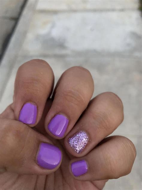 Purple #fingernailcare #easternails | Purple gel nails, Purple toe nails, Purple nails