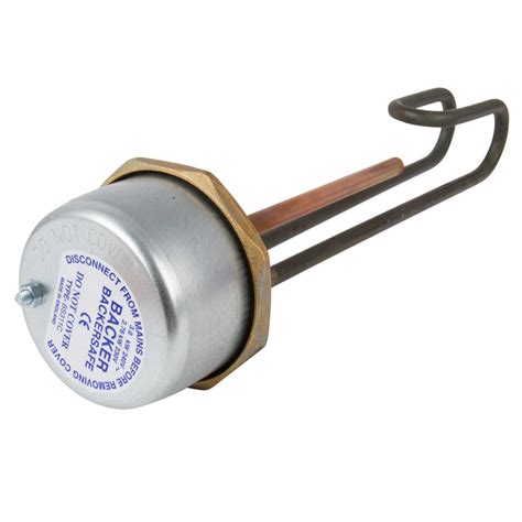 Backer 11 Anti Corrosive Immersion Heater With Thermostat Pack 311c