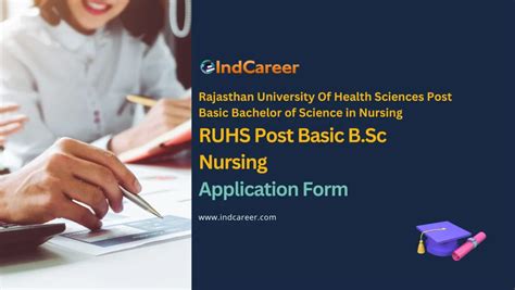 RUHS Post Basic B Sc Nursing 2024 Application Form Apply At Ruhsraj