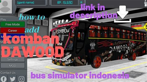 Get the last version of livery bussid skin bus simulator indonesi from art & design for android. Bus Simulator Indonesia Komban Bus Simulator Indonesia Bus ...