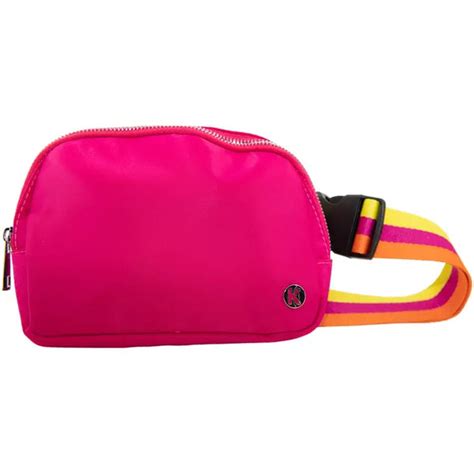 Pre Order Hot Pink Fanny Pack Material Girl Handbags